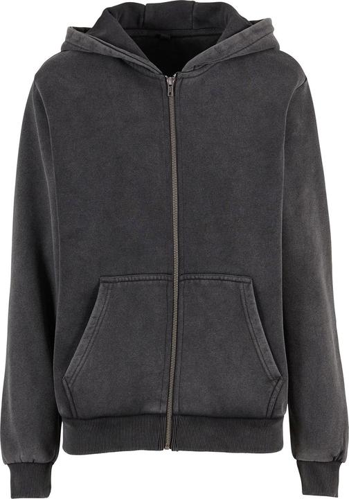 Produktbild Build Your Brand Hoodie mit durchgehendem Reissverschluss Schwere Qualität (S)