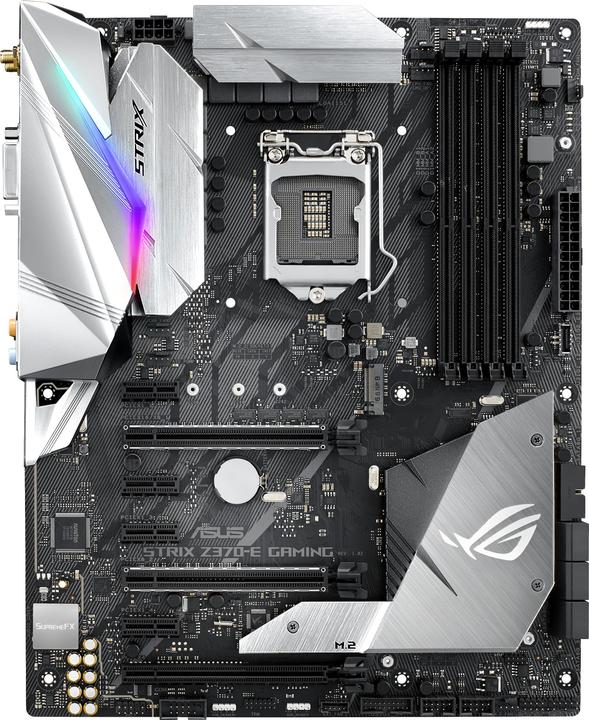 Actual product image ASUS Rog Strix Z370-E Gaming (LGA 1151, Intel Z370, ATX)