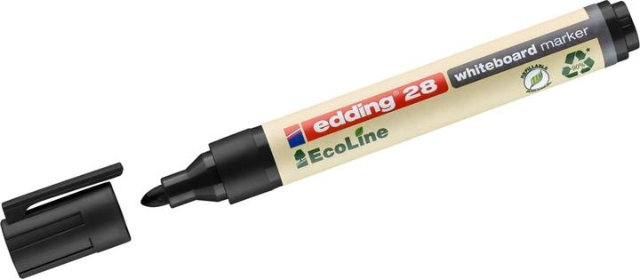 Image du produit Edding Marqueur pour tableau blanc 28 EcoLine (Noir, 1.50 mm, 1 x)