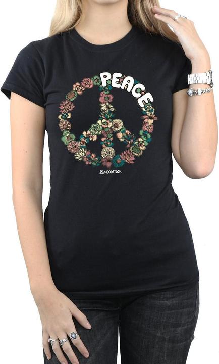 Produktbild Woodstock Floral Peace TShirt (M)