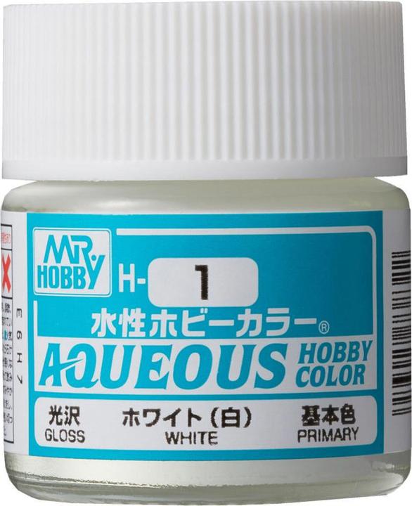Actual product image Mr.Hobby Mr Hobby -Gunze Aqueous Hobby Colors (10 ml) White