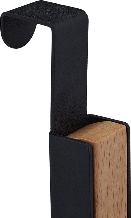 Actual product image Relaxdays Door coat rack foldable