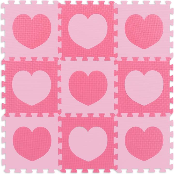 Immagine prodotto Relaxdays Tappeto puzzle (31,5 x 31,5 x 1 cm)