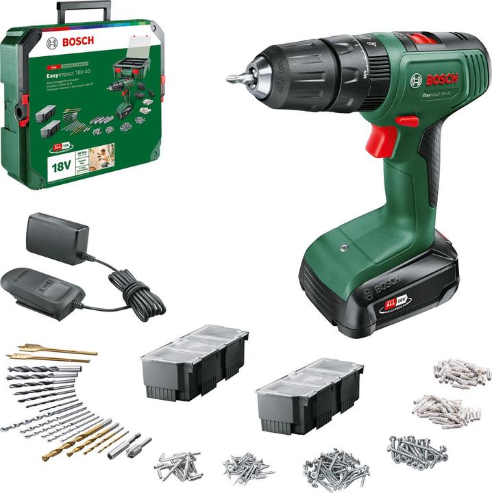 Bosch Home & Garden EasyImpact 18V-40 (Fonctionnement sur batterie)