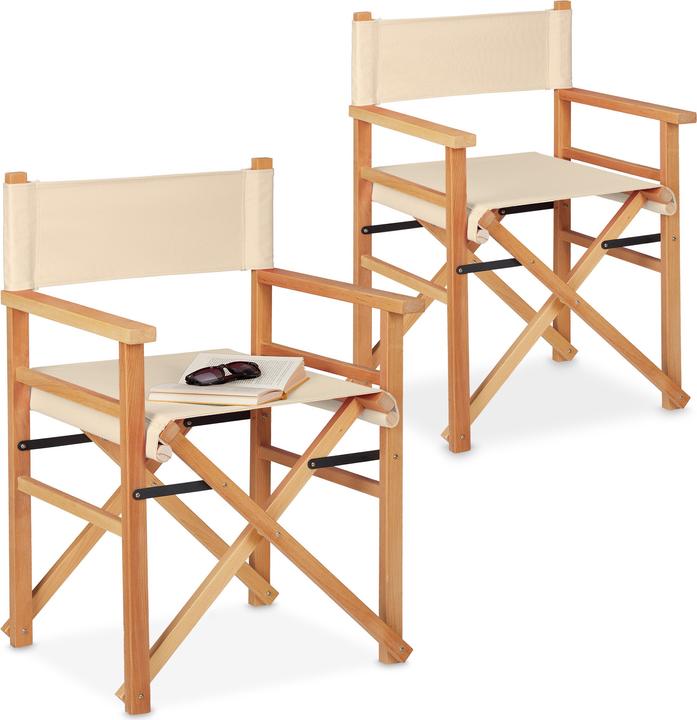 Produktbild Relaxdays Regiestuhl