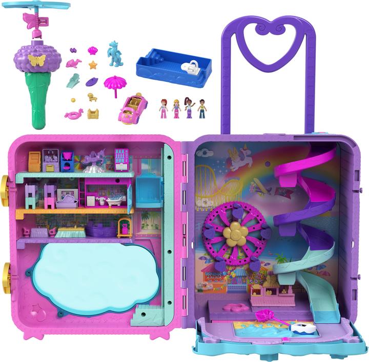 Image du produit Polly Pocket POLLYVILLE™ RESORT ROLL AWAY™ Playset