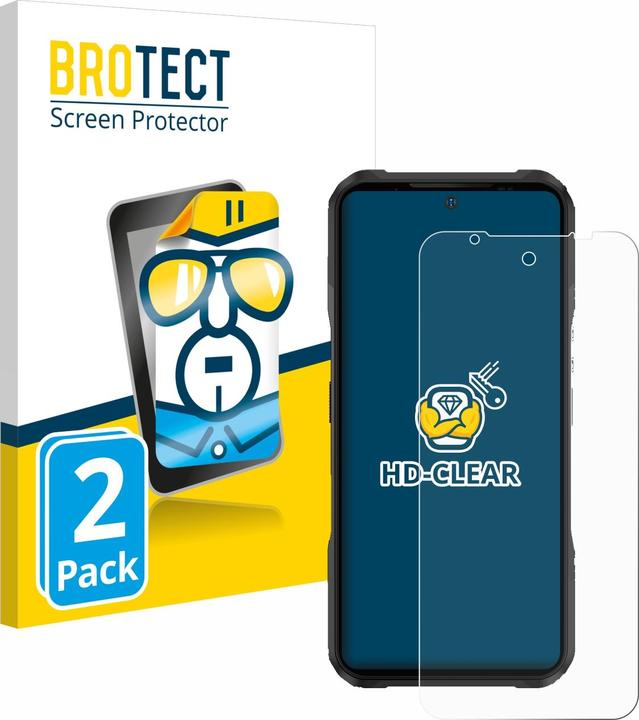 Produktbild BROTECT Schutzfolie Displayschutz Klar (2 Stück, Vivo V20 Pro)