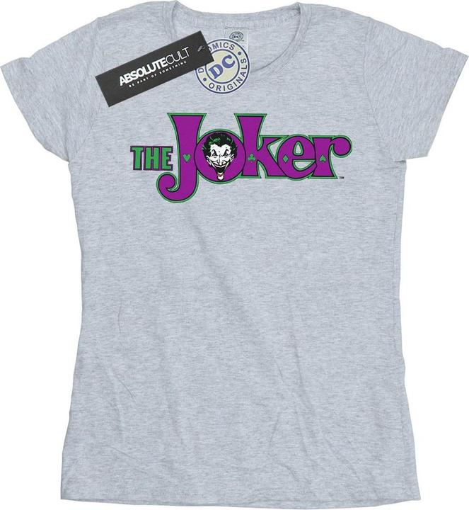 Image du produit - T-shirt THE JOKER TEXT LOGO - Femme (XL)