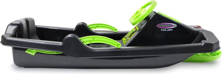 Produktbild Jamara Snow Play Bob Black Devil 84cm schwarz mit Lenkrad und Bremse