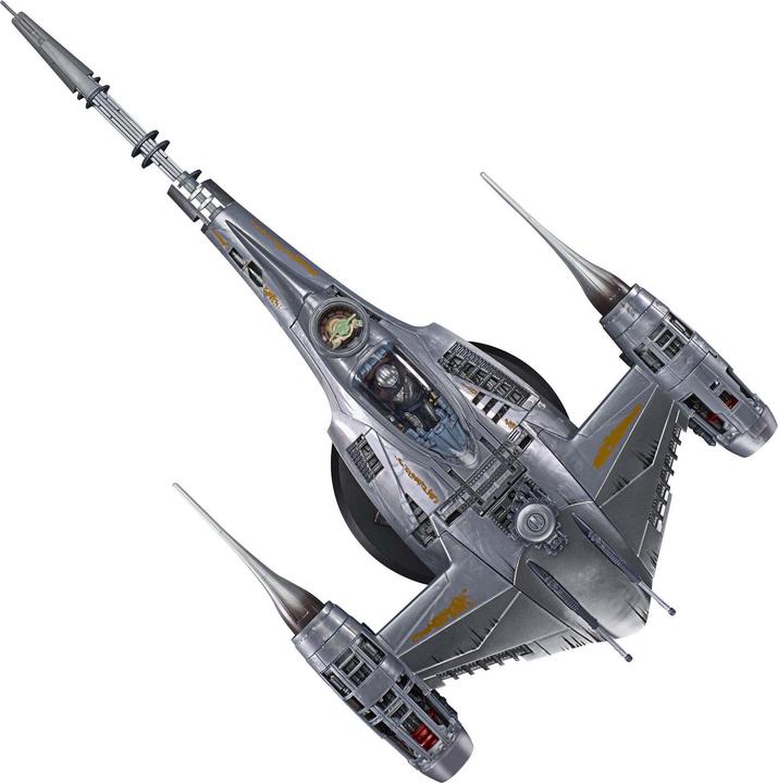 Actual product image Hasbro Star Wars The Mandalorian's N-1 Starfighter