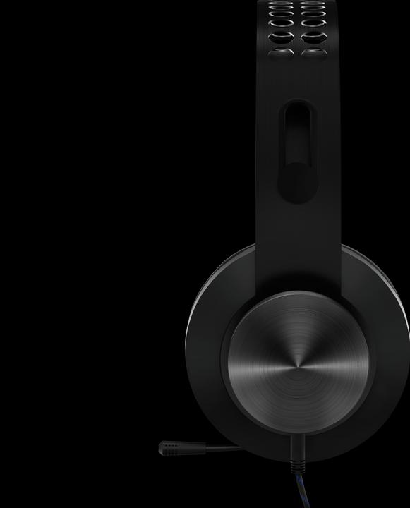 Actual product image Lenovo Legion H300 Headphones Wired Headband Gaming Black (Cable)