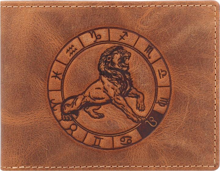 Image du produit Greenburry Porte-monnaie Vintage Signe du zodiaque en cuir 12 cm