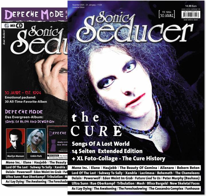Produktbild Sonic Seducer - The Cure Songs Of A Lost World - Edition 11-2024 (Deutsch, 2024)