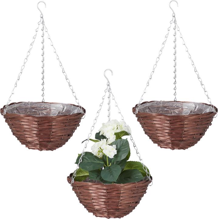 Relaxdays vasi-sospesi (30 cm)
