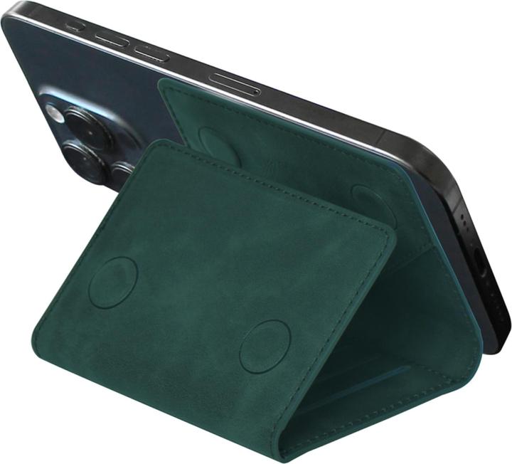 Actual product image Techmade ETRES Magnetic leather wallet without pocket for smartphones