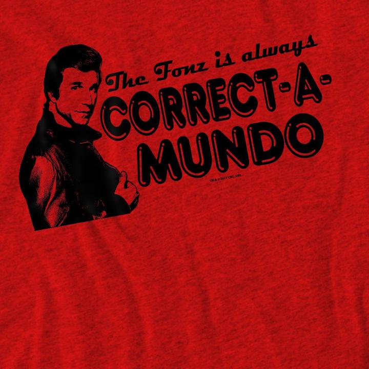 Image du produit Happy Days - T-shirt CORRECT A MUNDO - Adulte (M)