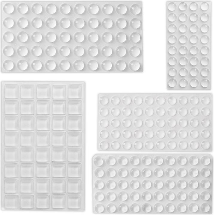 Image du produit Relaxdays Tampons en caoutchouc (222 pièce(s), 1,5 x 1,5 x 0,5 cm)