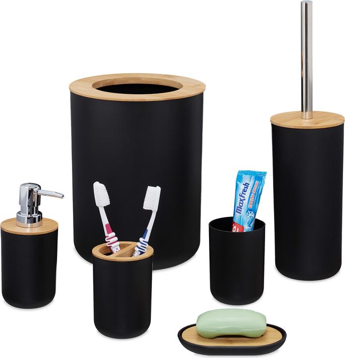 Image du produit Relaxdays . Ensemble de salle de bain