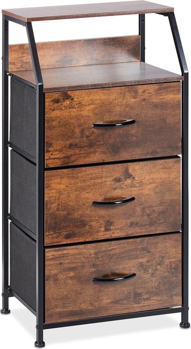 Immagine prodotto Relaxdays Cassettiera industriale (45 x 30 x 92 cm)