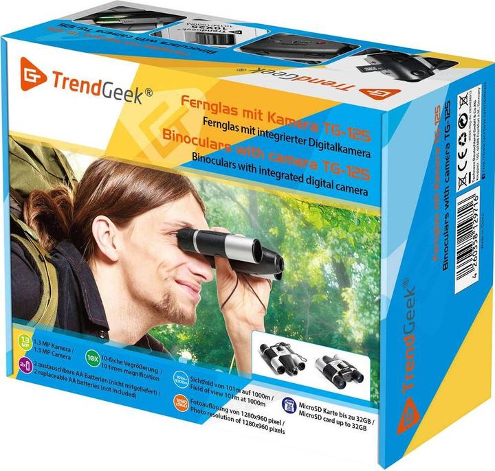 Immagine prodotto TrendGeek Macchina fotografica TG125 (10 x, 25 mm)