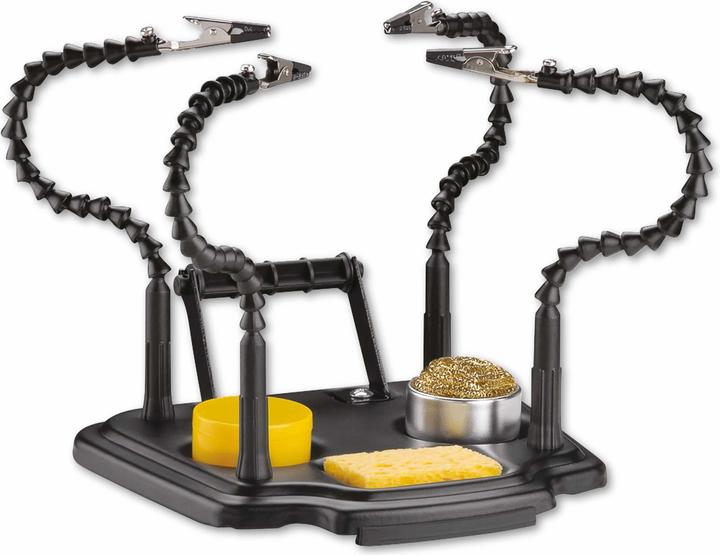 Goobay Löthilfe mit 4 flexiblen Armen (Dritte Hand)
