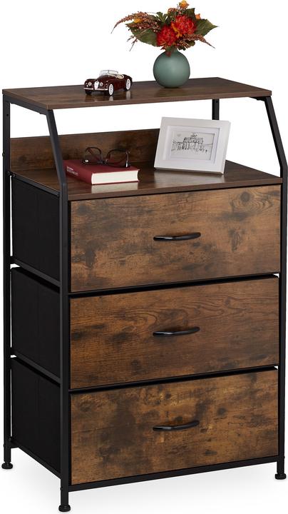 Produktbild Relaxdays Kommode (61 x 42 x 96.5 cm)