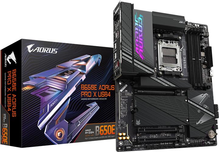 Produktbild Gigabyte B650E AORUS PRO X USB4 (AM5, AMD B650E, ATX)