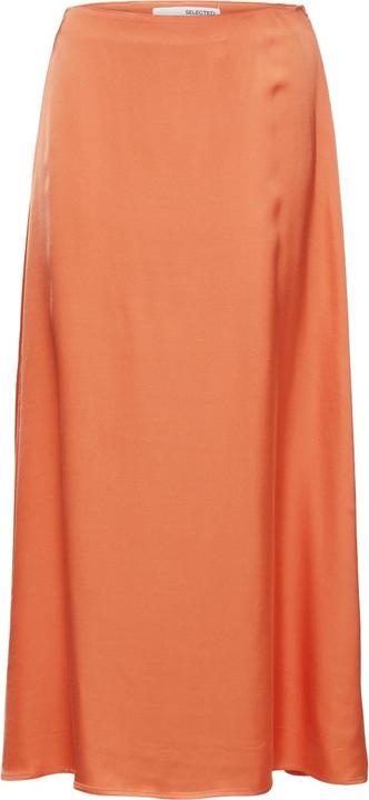 Actual product image Selected Femme Satin Midi Skirt (40)