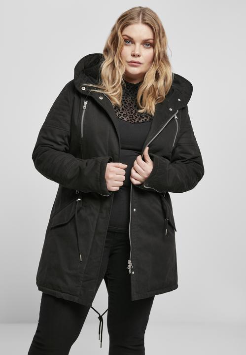 Produktbild Urban Classics Ladies Sherpa Lined Cotton Parka (5XL)