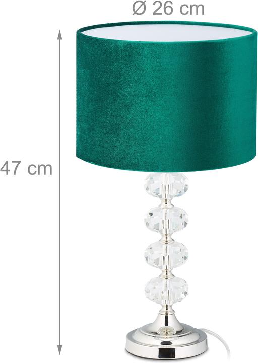 Actual product image Relaxdays Table lamp (E14)
