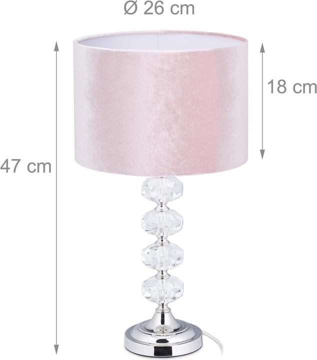Actual product image Relaxdays Table lamp (E14)