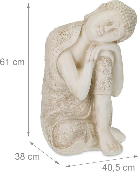 Image du produit Relaxdays Statue bouddha
