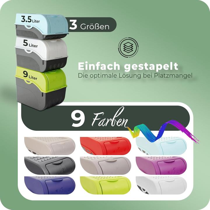 Produktbild Novaliv Gemüsebox-Set (29 x 20 x 14 cm, 9 l)