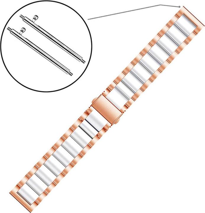Produktbild Strap-it Stahlarmband (22 mm, Edelstahl, Xiaomi Mi Watch)