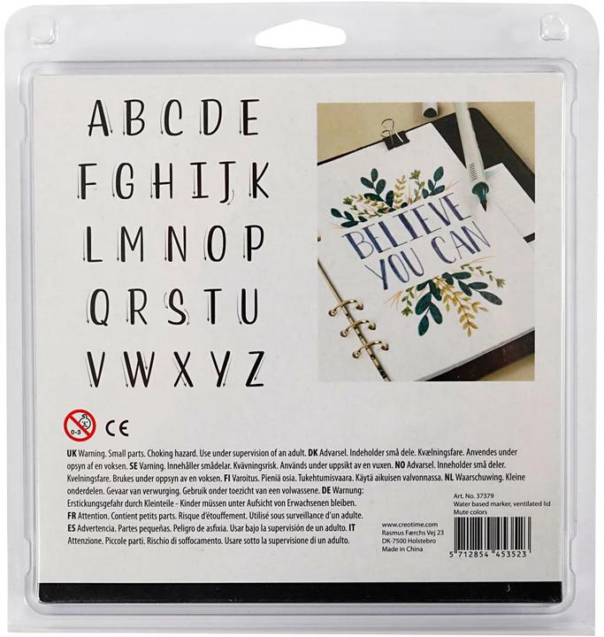 Produktbild Creativ Company Fasermaler Sketch Marker (Mehrfarbig, 12 x)