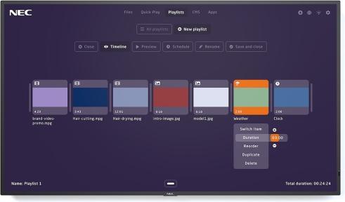 Actual product image Sharp PN-LA652 652 65IN IWB UHD (3840 x 2160 Pixels, 55")