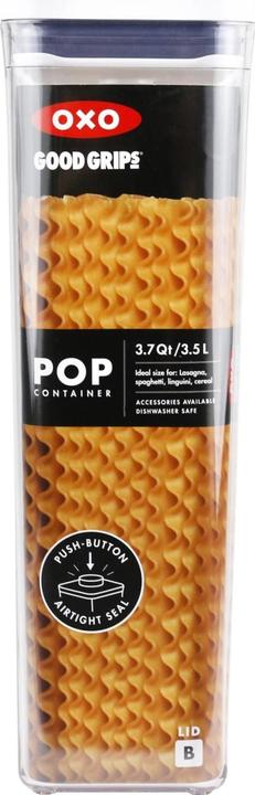Produktbild OXO POP 2.0 Behälter rechteckig, 16x10.5x32 cm, 3.5 l (3.50 l)