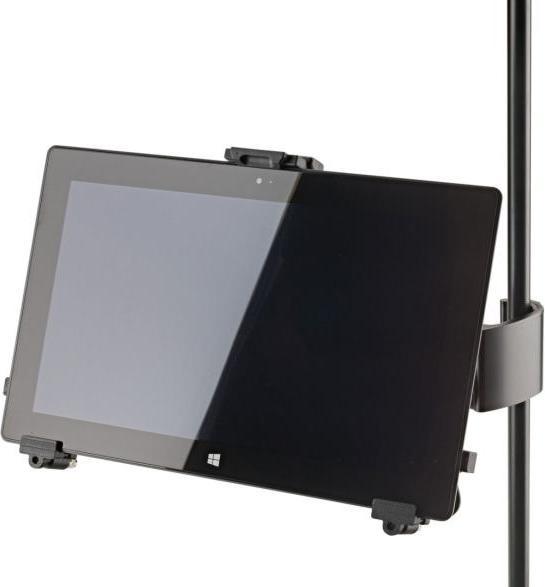 Actual product image K&M 19791 Tablet PC Holder with Microphone Stand