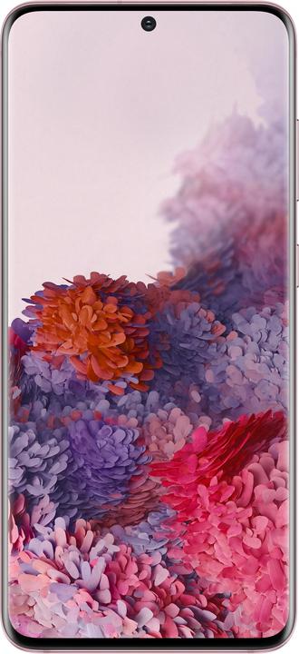 Immagine prodotto Samsung Galaxy S20 5G (128 GB, Cloud Pink, 6.20", Doppia SIM ibrida + eSIM, 64 Mpx, 5G)