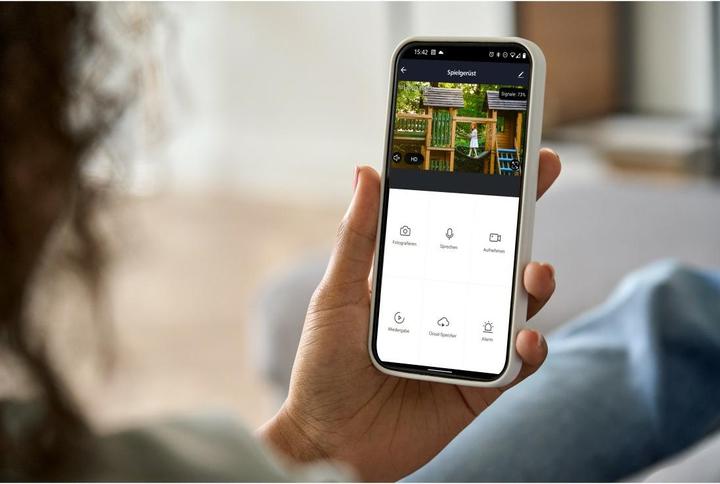 Image du produit Hama Caméra de surveillance, caméra WLAN d'extérieur, batterie, solaire, enregistrement, 1080p (1920 x 1080 Pixels)