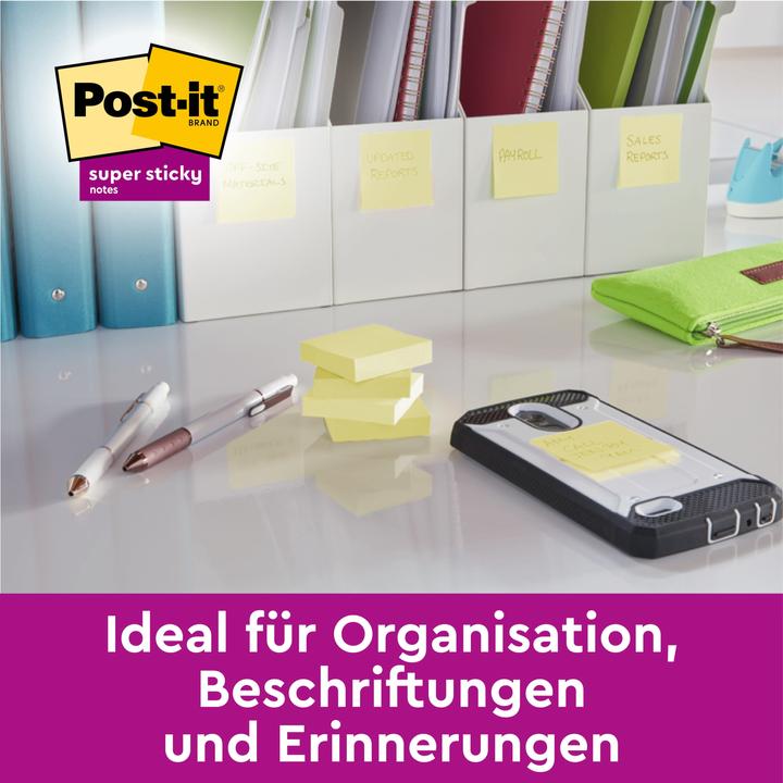 Immagine prodotto Post-it Super Sticky Z-Notes, 1x 90 fogli (76 x 76 mm)