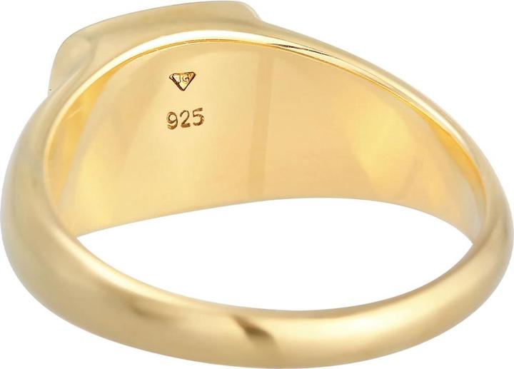 Produktbild Elli PREMIUM Ring Siegelring Sodalith Quadrat Klassik 925 Silber (54, 925 Silber)