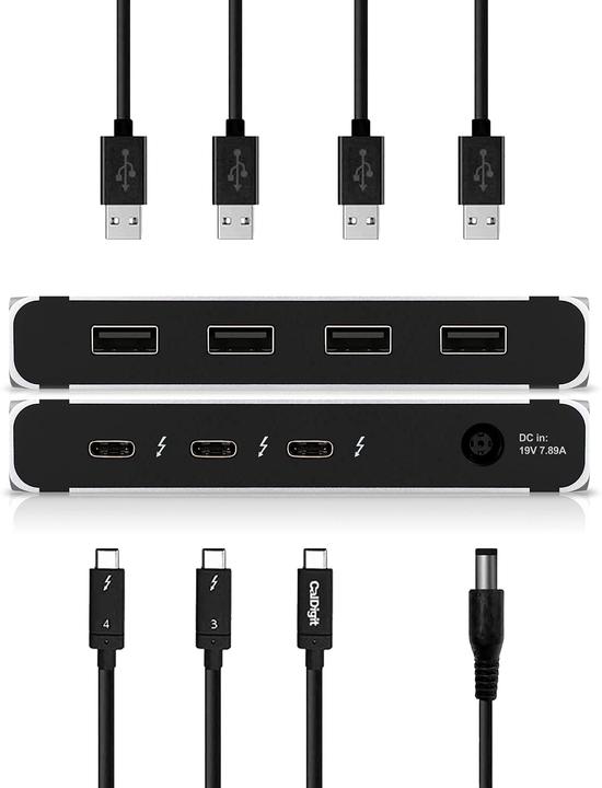 Immagine prodotto CalDigit Thunderbolt 4 Element (Thunderbolt, 8 Porti)