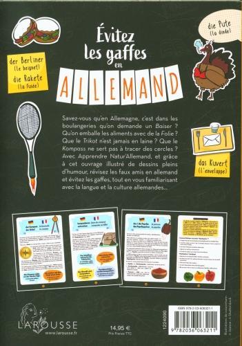 Image du produit Evitez les gaffes en allemand avec Apprendre Natur'Allemand (Français, Collectif, 2024)
