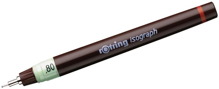 Image du produit Rotring Stylo à encre de Chine isograph 0,8 (Green, Brown, 1 x)