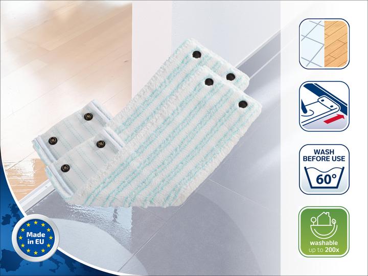Produktbild Leifheit Bundle Wischbezug CLEAN TWIST XL/Combi XL micro duo (2er Set) (2 Stk.)