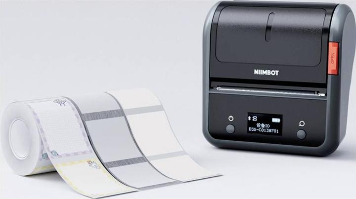 Actual product image Niimbot Drukarka Etykiet B3S P grey