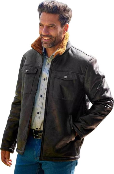 Actual product image Atlas For Men Mens Sherpa Lined Bomber Jacket (4XL)