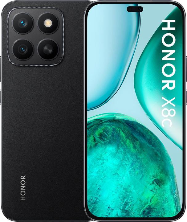 Image du produit Honor Huawei X8c 8/256GB Juodas (256 Go, Midnight Black, 6.70", Double SIM, 108 Mpx, 4G)