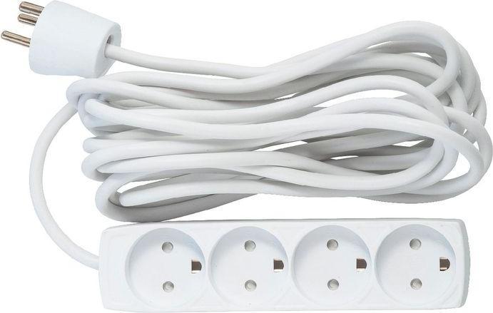 Actual product image Deltaco 8532126 (4 x, CEE 7/3, 5 m)